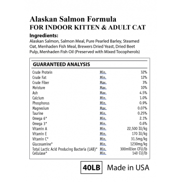 Nurture Pro Breeder Pack Alaskan Salmon For Indoor Kitten & Adult 18.15kg
